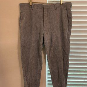 J. Crew Ludlow Linen Suit Pants